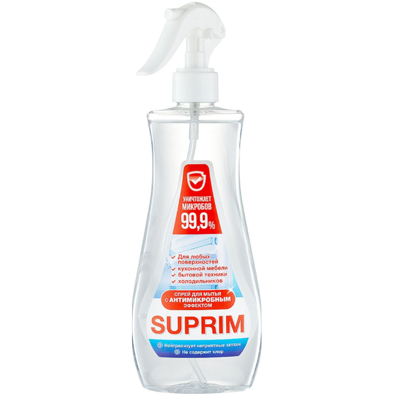 Suprim Средство Дезинфицирующее Дезинфектант для всех типов поверхностей 400мл