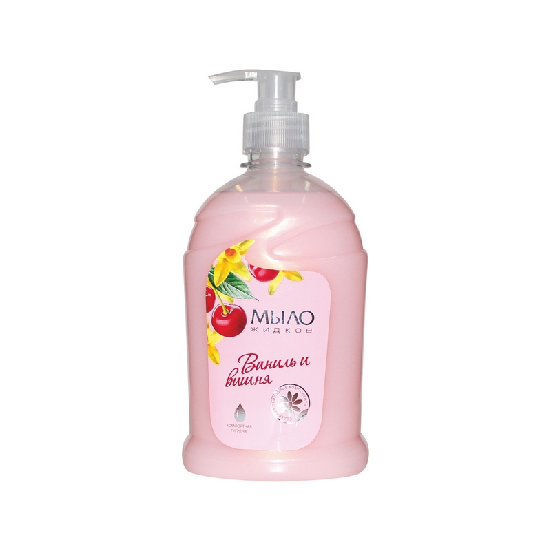 Ромакс Мыло Жидкое 0,5л Ваниль и Вишня 