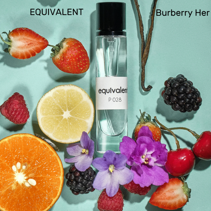 EQUIVALENT Духи жен P028 Burberry Her/Burberry 13мл