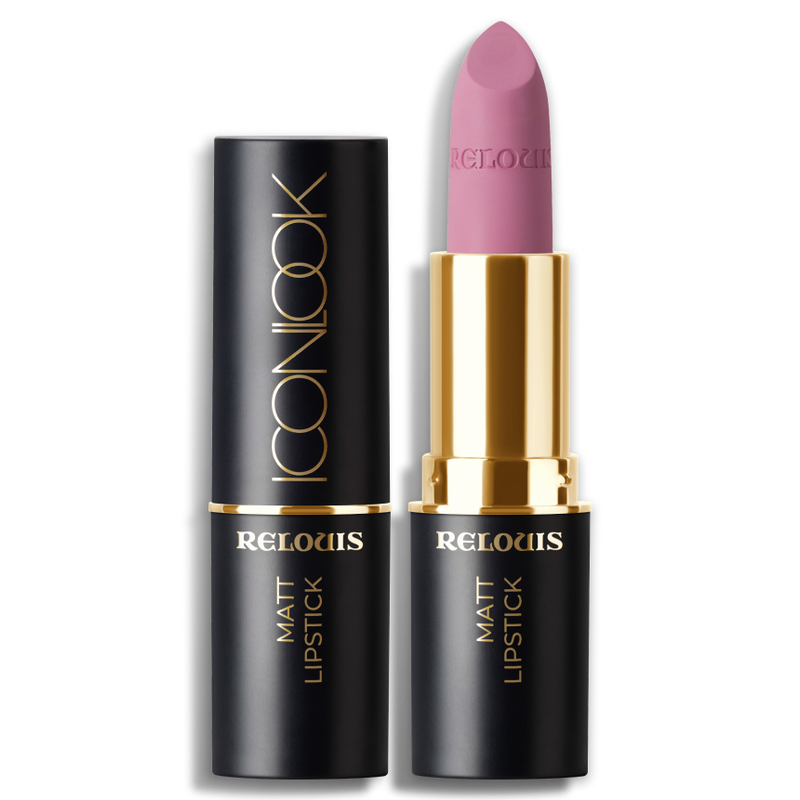 Relouis Помада губная матовая Icon Look, тон:06, Glamour Guide 