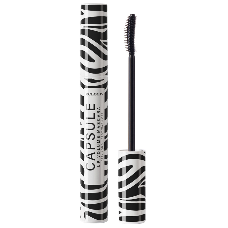 Relouis Тушь CAPSULE Объемная стойкая легкосмываемая