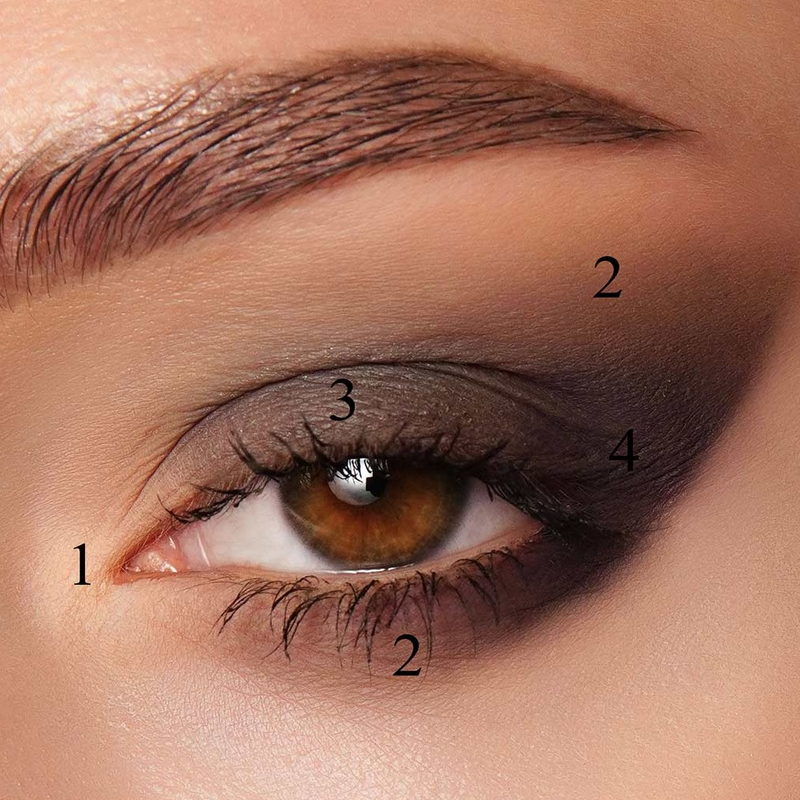 LUX visage Тени 4 цв Glam Look тон 05