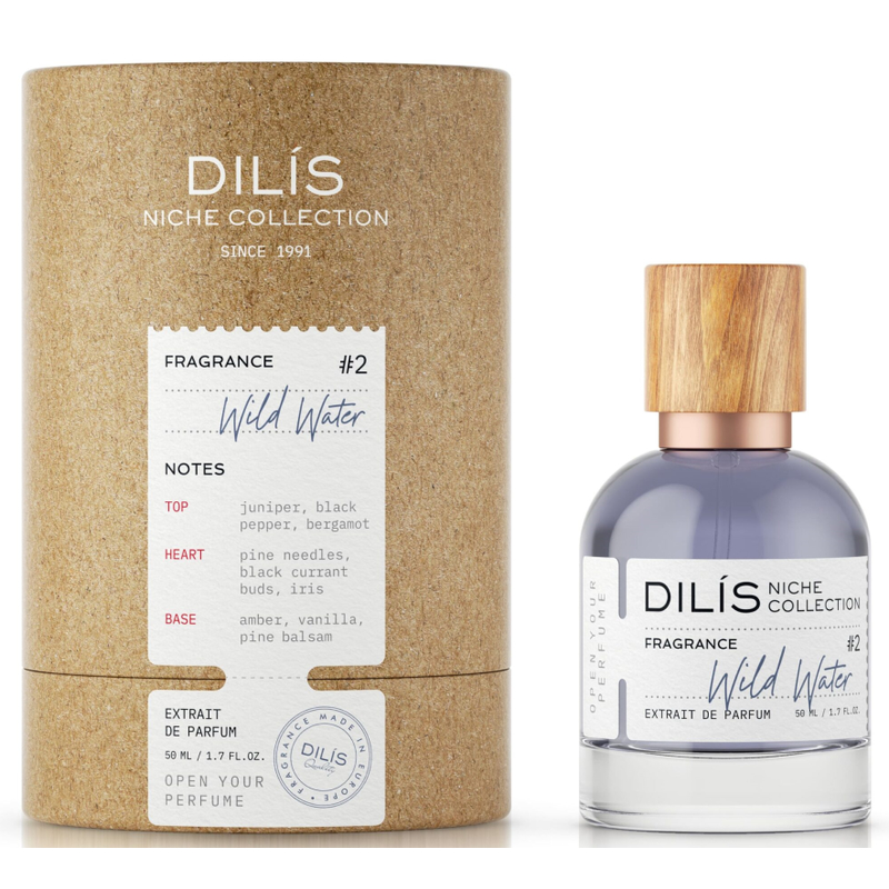 Dilis Духи жен NICHE COLLECTION Wild Water. Gypsy Water  Byredo 50мл