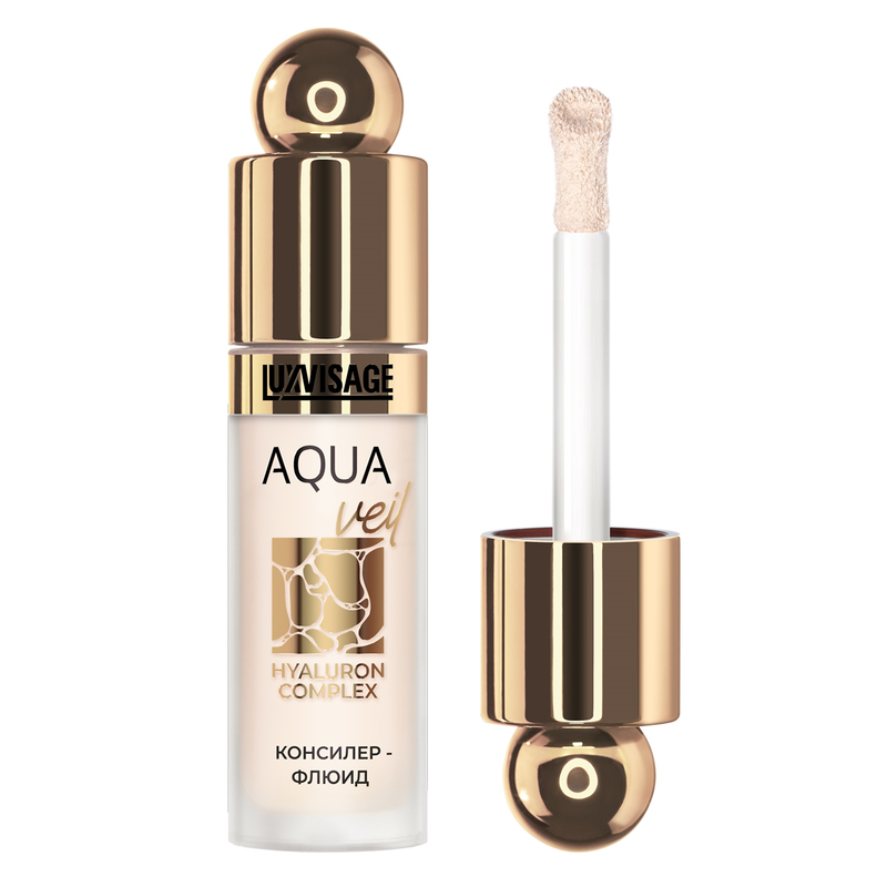 LUX visage Консилер-флюид AQUA veil HYALURON COMPLEX 101 Fair