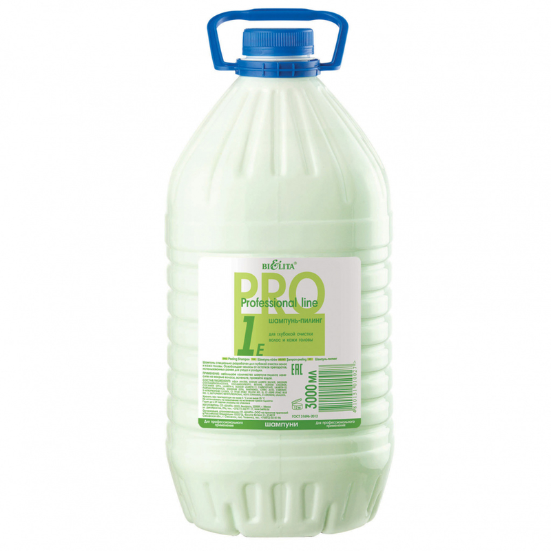 Bielita ПрофЛиния Шампунь-пилинг д/глуб очистки E 3л