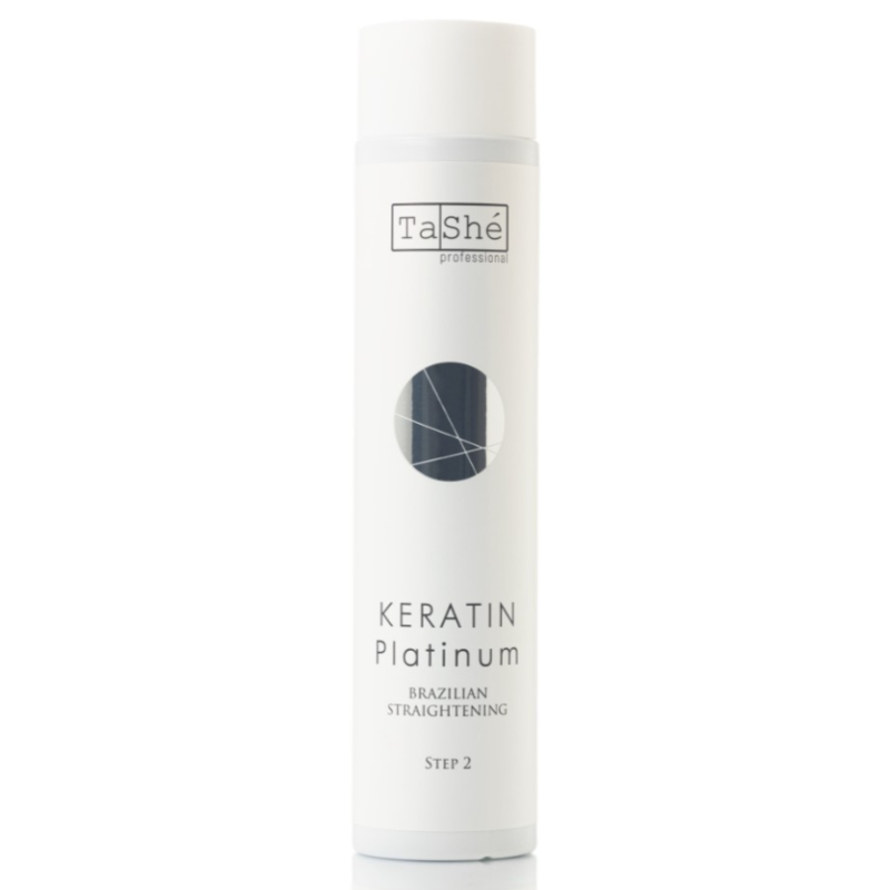 Tashe professional Набор Keratin Platinum д/выпрямления 300/300/300мл(шампунь+кератин состав+маска)