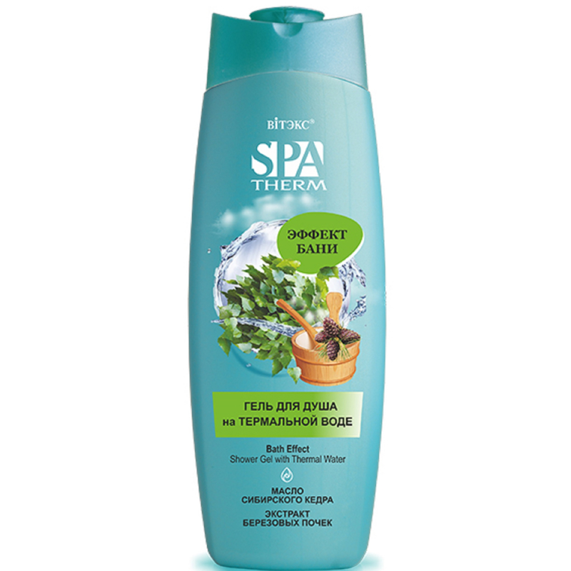 Biтэкс SPA THERM Гель д/душа на термальной воде Эффект Бани 515мл